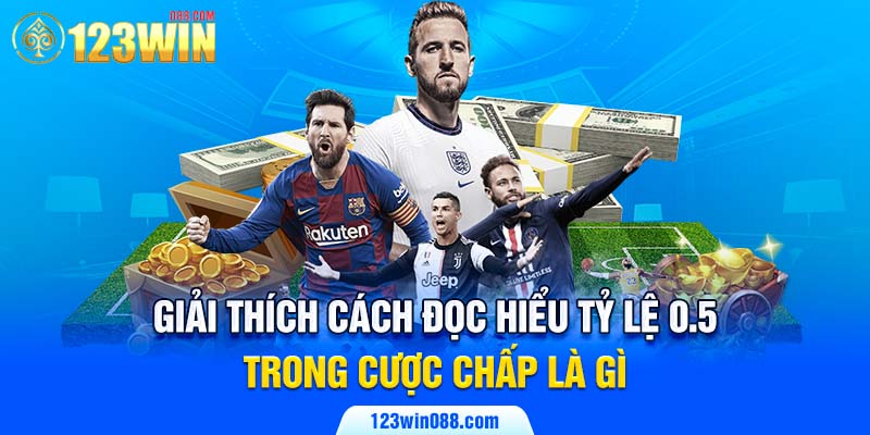 Giải thích cách đọc hiểu tỷ lệ 0.5 trong cược chấp là gì